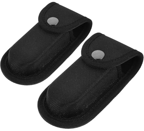 SKISUNO 2 pezzi Custodia Portacoltello in Nylon Resistente all Acqua Organizer Tascabile con per Cintura per Pieghevoli e Utensili Portatili