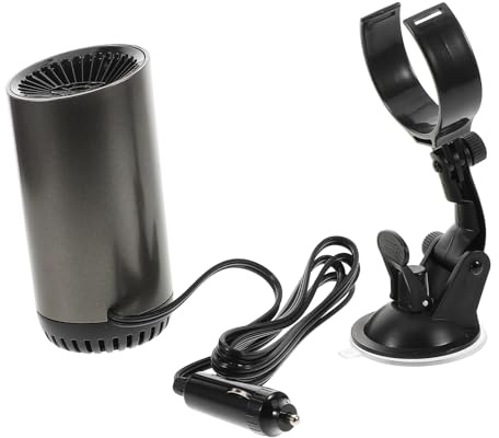 STOBAZA Chauffage Portable 12V Pour Voiture Chauffage Rapide DéGivreur Pare-Brise DéSembueur Habitacle Compact Et Puissant