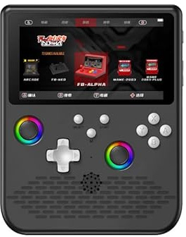 Console de jeu portable rétro, 64 G, écran IPS HD de 5,0 pouces, système Linux, mini console portable