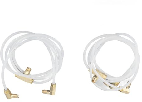 Generic Eficientes Mangueras de Fluido Hidráulico Convertibles de 2 Piezas para 1964-2004, Transferencia Rápida de Fluidos con Detalles Precisos, Ideal para Exhibiciones de Autos Antiguos