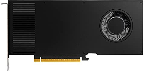 PNY NVIDIA RTX A4000 Carte Graphique Professionnelle 16GB GDDR6 PCI Express 4.0 x16, Double Slot, 4X Port Display, 8K Support, Ventilateur Actif Ultra-Silencieux