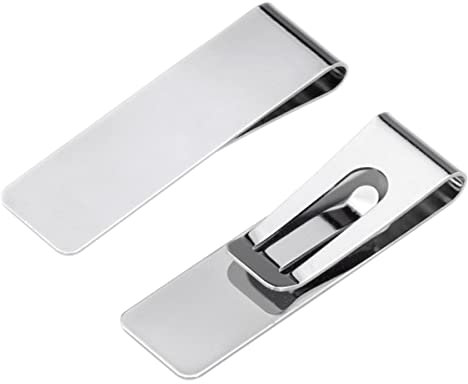 SILBERKANNE Geldscheinklammer Hamburg glatt poliert 7,5 x 2,3 x 0,8 cm Premium Silber Plated edel versilbert. Fertig zum verschenken mit schicker Geschenkverpackung