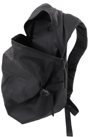 VGEBY 1PC Helm Rucksack, Große Kapazität Reflektierende wasserdichte Schwarz Motorrad Rucksack Für Reisen Camping Radfahren Lagerung