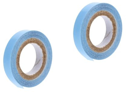 MAGICLULU Lot De 2 Rouleaux De Ruban Adhésif Double Face Pour Perruques Tenue Forte Et Légère 2 7 M