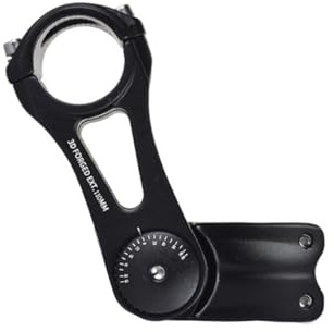 HOUSON Fahrrad Lenkervorbau, ± 85° Verstellbarer Fahrrad Vorbau 31.8mm Fahrrad Ahead Riser Lenkervorbau 90mm 110mmm 145mm Fahrradlenker für Fahrrad BMX MTB Rennrad 31.8mm*110mm
