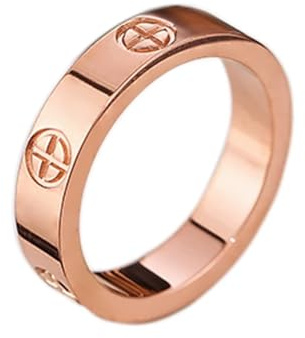Hasdnker Ring Ringe Damen Bijouterie Herren Schraubringe Liebesring Luxusmarke Schmuck Phillips Für Frauen Nagelform Roségold Silber Farbe Größe 5 Bis 10 9 Schraubrosegold