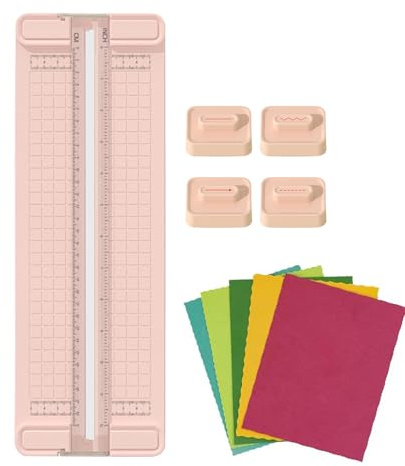 Massicot,Massicot à Coupe Droite | Outil Portable 4-en-1 de Précision Anti-Dérapant Bidirectionnel pour Découpage Classe Bureau Création Cartes École Domicile