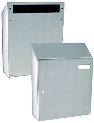 CASSETTA POSTALE RACCOGLILETTERE IN ACCIAIO INOX AISI 304 MOD. 538