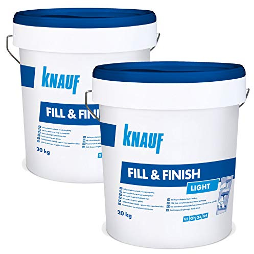 2 Eimer KNAUF Sheetrock Fill & Finish Light 20kg