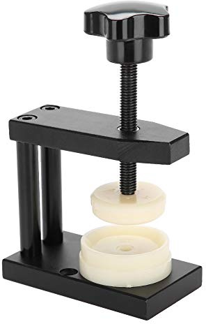 Uhrendeckel-Presswerkzeug, Uhrenpresse 12 Nylon-Matrizen, Schraubentyp für Uhrengeschäft