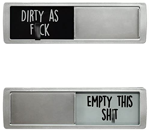 Kitchen Dishwasher Clean Dirty Magnet Funny Sign for Home Organization, Kitchen Gadgets, Home Decor, Kitchen Accessories, Dirty Clean Indicator Slider, Laundry Room Organization Magnets, Cute