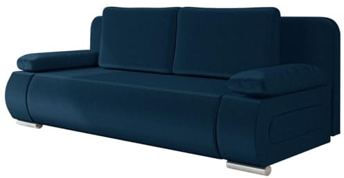 Mirjan24 Schlafsofa Emma, Sofa mit Bettkasten und Schlaffunktion, freistehendes Bettfofa, Couchgarnitur, Schlafcouch, Couch vom Hersteller (Kronos 09)