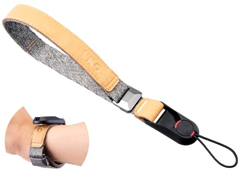 VKO Camera Wrist Strap Adjustable Quick Release Camera Wrist Lanyard Tether for Man Woman Photographers Wristband for SLR DSLR Digital Mirrorless Camera