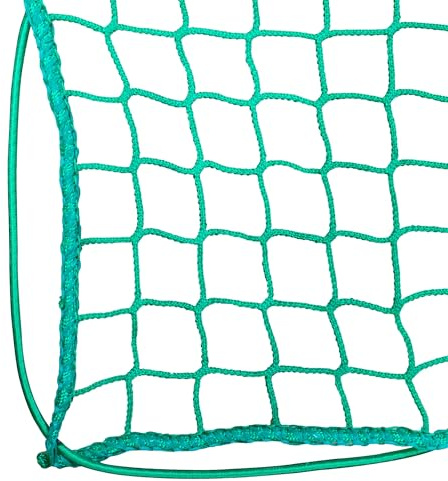 lasiprofi Abdecknetz für PKW-Anhänger, Pritschen und Container 4,0 x 3,5 Meter Grün