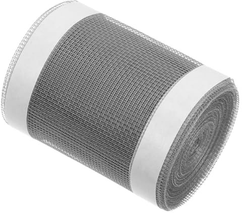Angoily Disposable Shower Drain Cover Sticker with Hair Catcher 7cm X 5m Adhesive Floor Drain Strainer for Bathroom and Kitchen Sink Anti-clogging