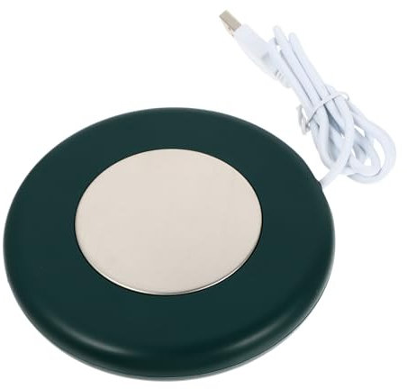 NAMOARLY 1set Scaldatazza Usb Con Temperatura Costante Di Sottobicchiere Riscaldante Per Tè e Design Compatto e Leggero Per Ufficio e Casa