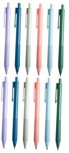 HOMSFOU 2 Series Lápiz De Madera Sin Tinta Bolígrafos Que Se Borran Dibujo Borrable Lápices De Sin Afilar Lápices Lápiz De Pintura Lapices El Plastico 6 Piezas