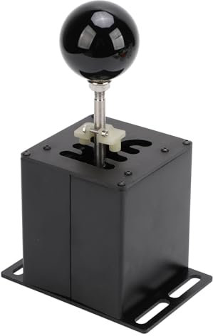 PC USB Simulator Shifter 6+R Racing Game Simulator Shifter Black H Gear Shifter for GT Steering Wheel
