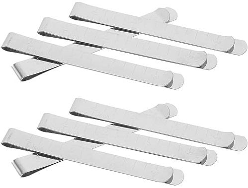 VALICLUD 10pcs Candy Machine Kit Reusable Stainless Steel Clips for Spun Sugar Making for Candy Floss Makers and Home Use