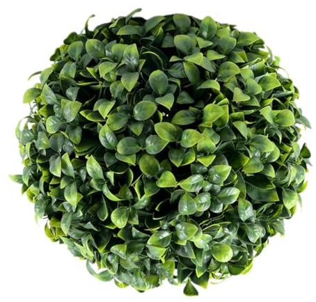 Artificial Topiary Grass Ball Ornament Plastic Lifelike Indoor Outdoor
