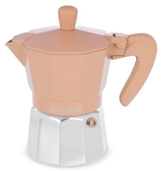 KASANOVA Caffettiera 3 tazze caramello