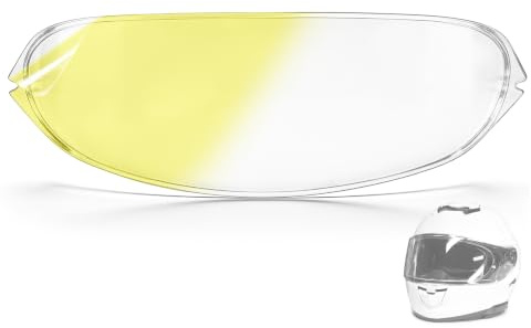 Pinlock EVO anti-imma insats för visir kompatibel med Shoei GT-Air GT-Air 2 GT-Air 3 Neotec CNS-1 CNS-3 CW1 Qwest, anti-imma skyddsfilm för vinterkörning och regn