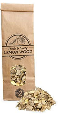 Smokey Olive Wood 500ml virutas de Madera de limonero para Barbacoa & ahumar, Talla 5mm-1cm