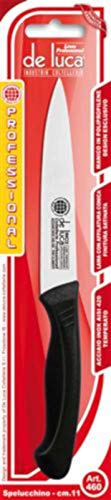 De Luca Coltello spelucchino da verdura Professional inox cm 11 | taglio