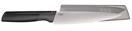 Joseph Joseph 10532 Elevate 6½Chef's Integrated Knife Rest-Red, Stainless-steel