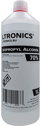 Isopropyl Alcohol Premium ACS BP Grade 70% IPA Rubbing Alcohol Isopropanol - 5L