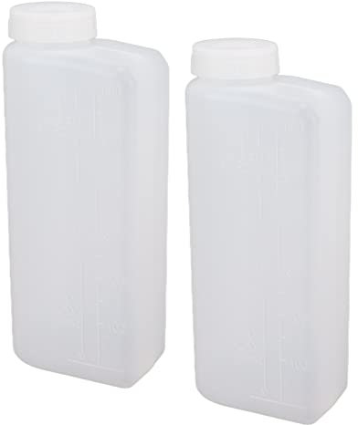 Hztyyier 2 PZ 600 ML Benzina Gas Olio Combustibile Bottiglia di Miscelazione Contenitore Professionale 2 Tempi Bottiglia di Miscela di Olio per Motosega Macchina da Stiro