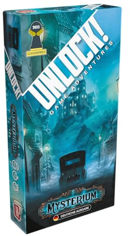 Rymdcowboys, låsa! – Game Adventures: Mysterium, familjespel, pusselspel, 1-6 spelare, från 10+ år, 70 minuter, tyska
