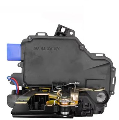 STOIFFFHH Auto Türschloss Kompatibel mit VW für Polo 9N 2001 2002 2003 2004 2005 2006 2007 2008 2009 Türschlossantrieb 3B1837015AQ 3B1837016BC(Front Left)
