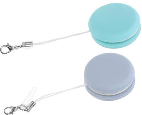 Portable Cellphone Screen Cleaner Pendant Pp Silicone 2 Pcs