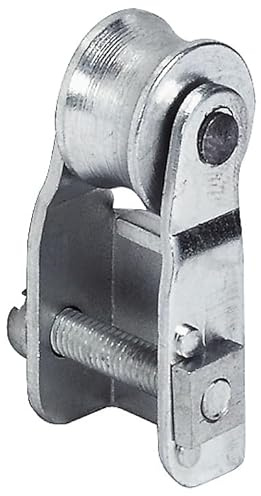 cyclingcolors Pieza de sujeción de rodillos, para cierre centralizado, montaje en pared trasera, estante de mueble, herraje de rodillos, puerta de mueble muebles, cerradura