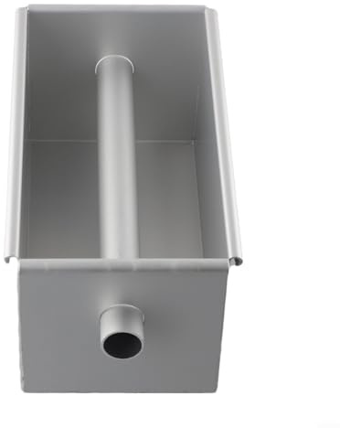 Molde de aleación de aluminio con tubo central para hornear panes, pasteles y otras delicias (D)