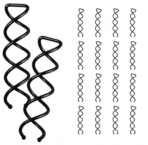 16 st Spiral Hårklämmor Spiral Hårnålar Svart Hårspiral Hårklämmor Hårspänne Spiral Hårnål Hårknut för DIY Frisyr