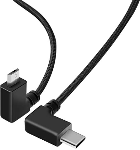 LYONGTECH - Cavo per telecomando da micro USB a USB C da 11,4, per DJI Mavic Mini, Mavic 2 Pro Zoom/Mavic Air/Mavic Pro Platinum (connettore di tipo c)