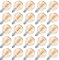 Hcnew Lampadina Led e12 220v Edison Vintage G40 1W Globo ricambio lampadine string light bianco caldo 2200K Decorazione di nozze Lampadina per garden