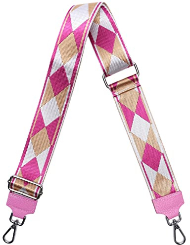 Ever Bloom Designer Verstellbarer 5CM Schultergurt, verschiedene Farbe, Breiter Taschengurt Schulterriemen für Handtasche Umhängetasche, DIY Zubehör für Tasche