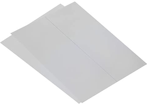 PATIKIL 7.9 Polarized Film Sheets, 2 Pack Adhesive Polarizer Linear Polarizing Filter for Screen, Photography, Lighting, 163.9mmx124.2mm, 90 Degree