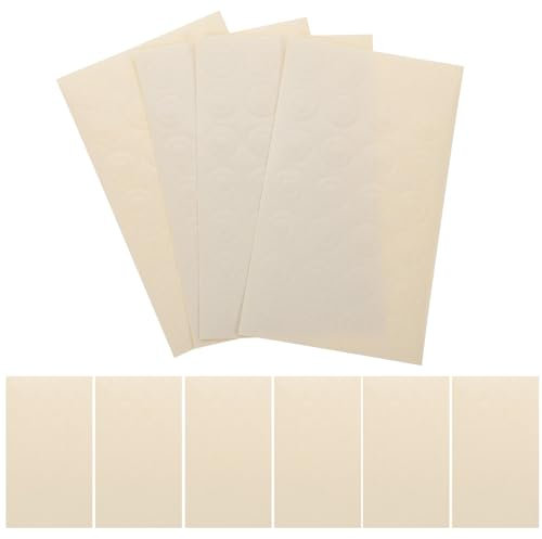 Lochverstärkungsaufkleber für Lose Blätter, Papier, Weiß