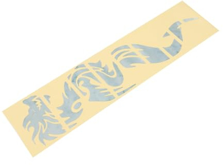 Vaguelly Electric Guitar Dragon Pattern Fretboard Sticker Selbstklebendes Für Akustische Und Elektrische Gitarren Musikinstrumente Und Projekte