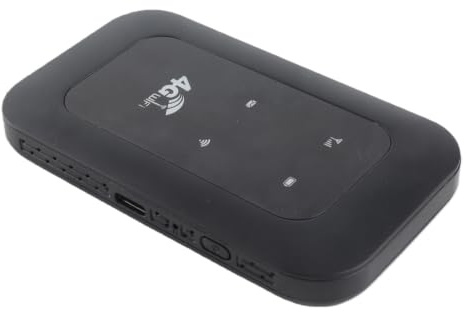 Goshyda Hotspot WiFi 4G 5G, Routeur Mobile WiFi 4G Portable avec Emplacement pour Carte SIM, Batterie de 3200mAh, 10 Appareils Connectés, pour Voyages de Voyage