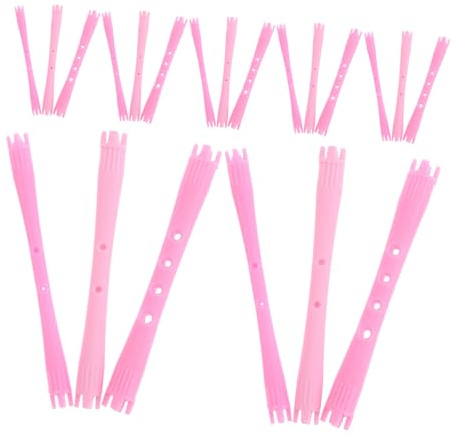 Gatuida 90 Stück Kleine Kaltlockenstäbe Aus Kunststoff Verschiedene Durchmesser 0,5-0,7cm Haarschonende Lockenwickler Für Natürliches Haarstyling Zu Hause Und Salon