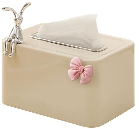 Contenitore unico per fazzoletti di carta con supporto per fazzoletti con scatola di tovaglioli a molla Contenitore di carta carino Custodia standard per fazzoletti
