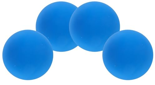WHAMVOX Palline Racquetball da Allenamento in Gomma Set da 4 Pezzi Palla Rimbalzante Cava per Esercizi di Coordinazione Occhio-Mano per Principianti e Ragazzi