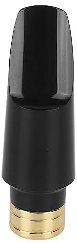 Yinhing Saxophon-Mundstück, Professioneller Ersatz für Sopran-Metall-Saxophonflöte, Hochwertiges Musikinstrumentenzubehör für überragenden Klang und Leistungssteigerung für Musiker