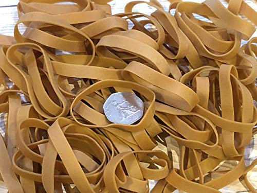25 x Large Thick 3 80mm x 9mm Heavy Duty Strong Rubber Elastic Bands No.73