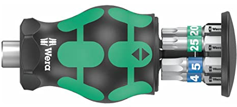 Wera Kraftform Kompakt Stubby Magazine 3, 6 Pieces, 05008875001